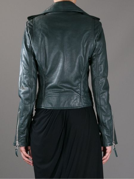 balenciaga green coat