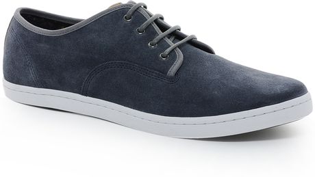 fred perry grey plimsolls