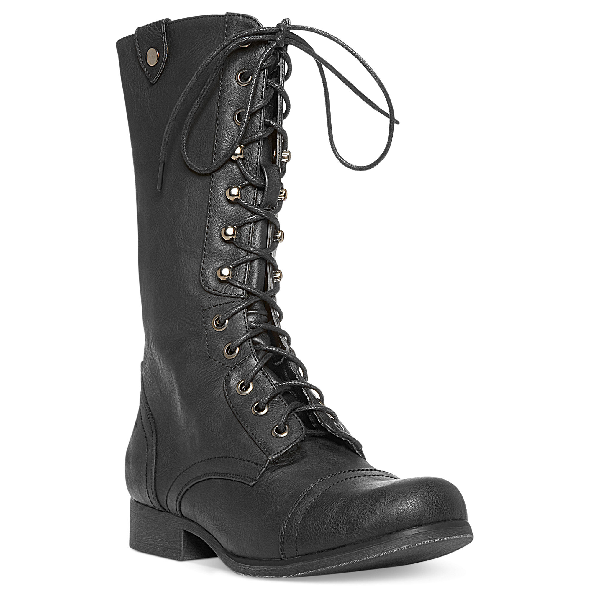 steve madden hills knit combat booties