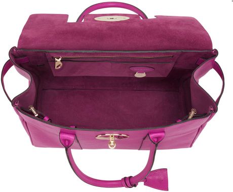 mulberry bayswater pink handbag