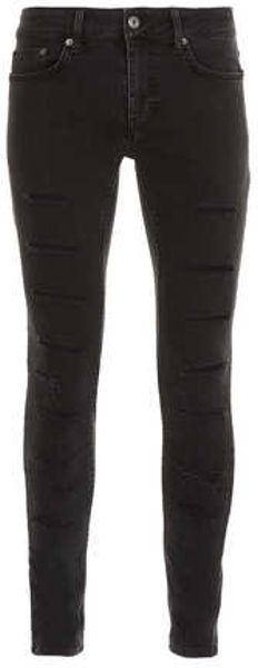 mens charcoal ripped jeans