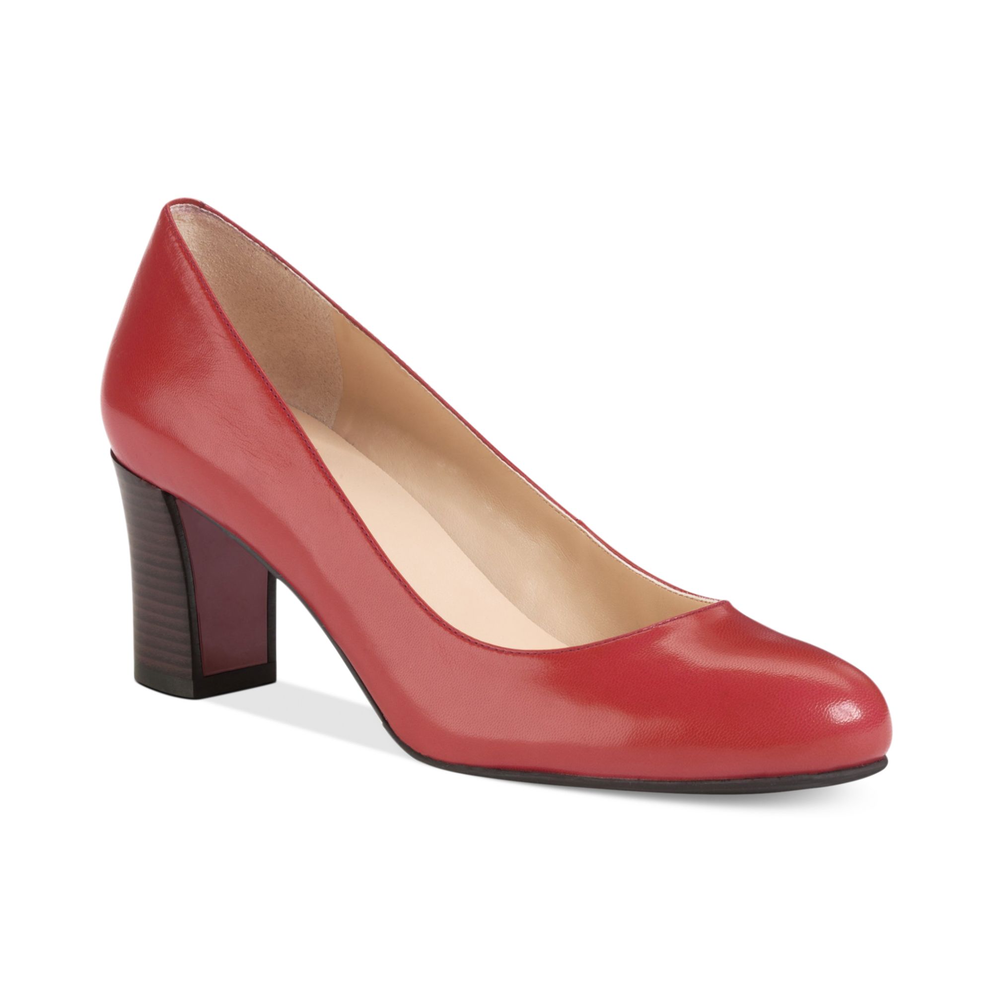 cole haan red pumps
