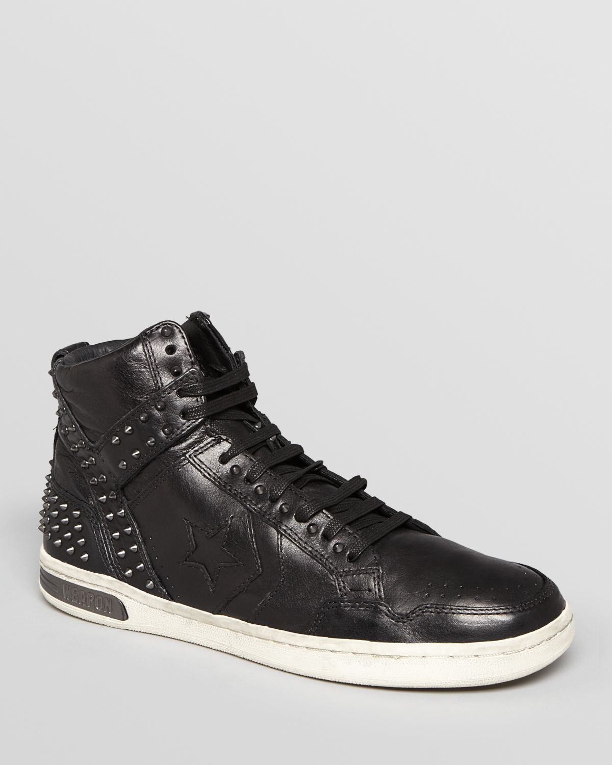 cruise studded high top sneakers