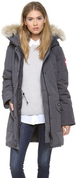 Canada Goose Trillium Parka White in Beige | Lyst
