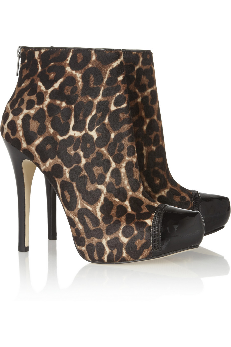 michael kors leopard mules