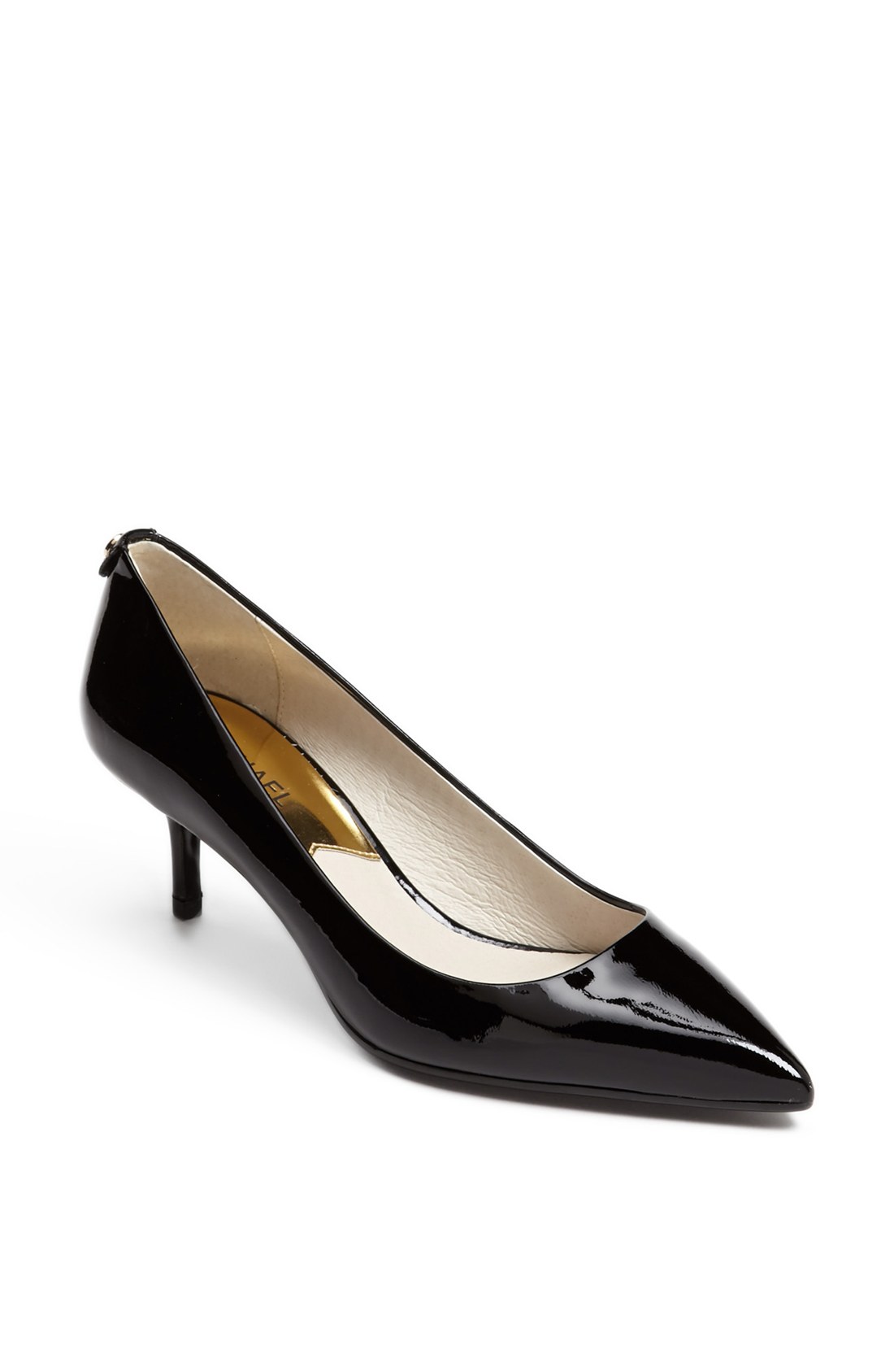 Michael Michael Kors Kitten Heel Pump in Black