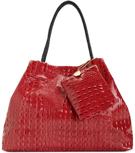 big buddha red purse