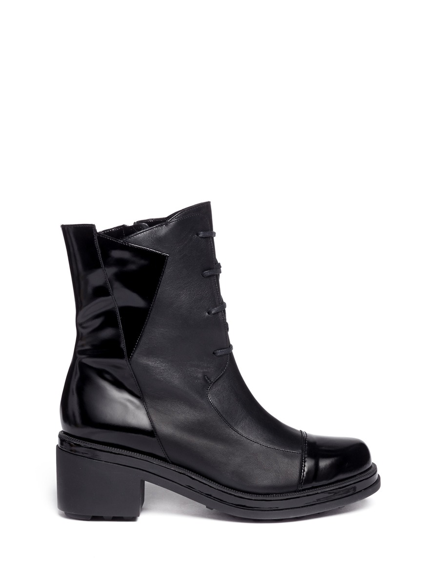 clergerie combat boots