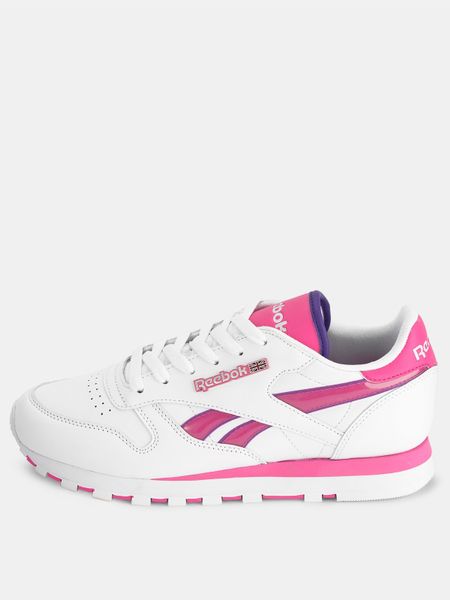 reebok classic white pink