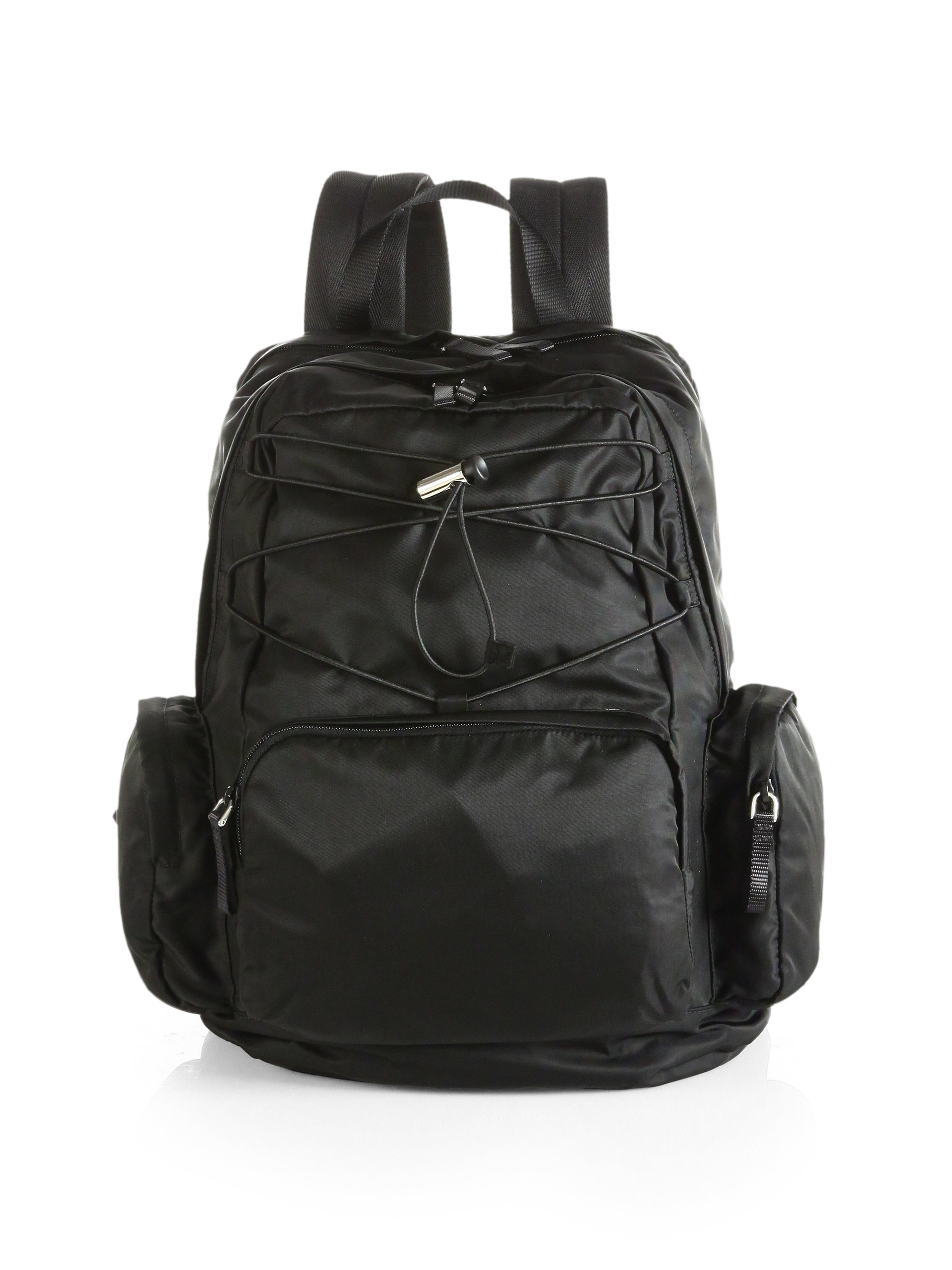 Black Nylon Backpack 84