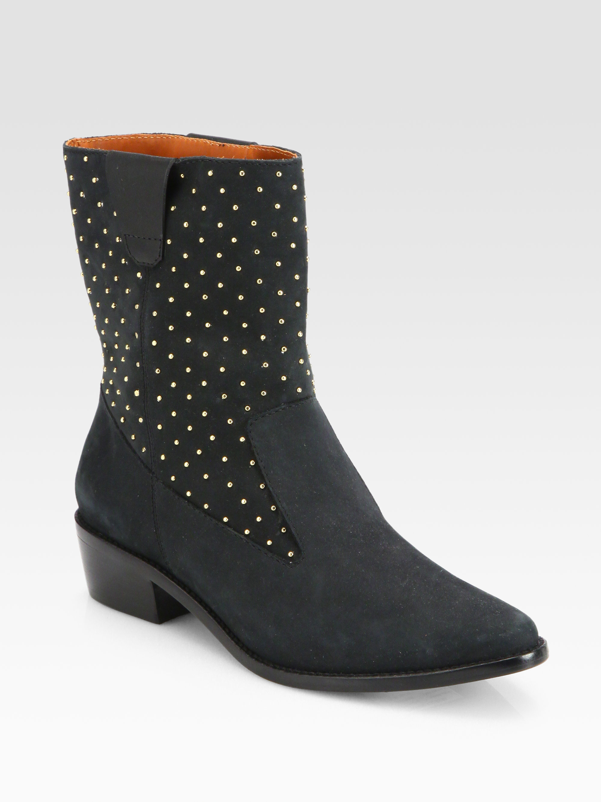 rebecca minkoff chasidy suede flat boots