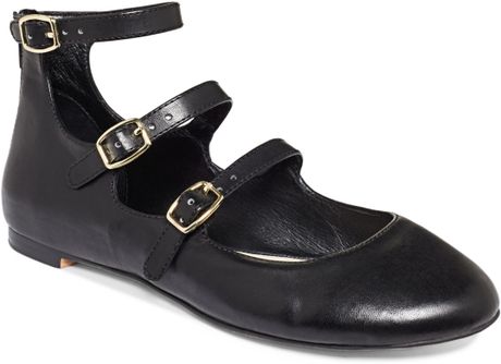 multi buckle mary jane