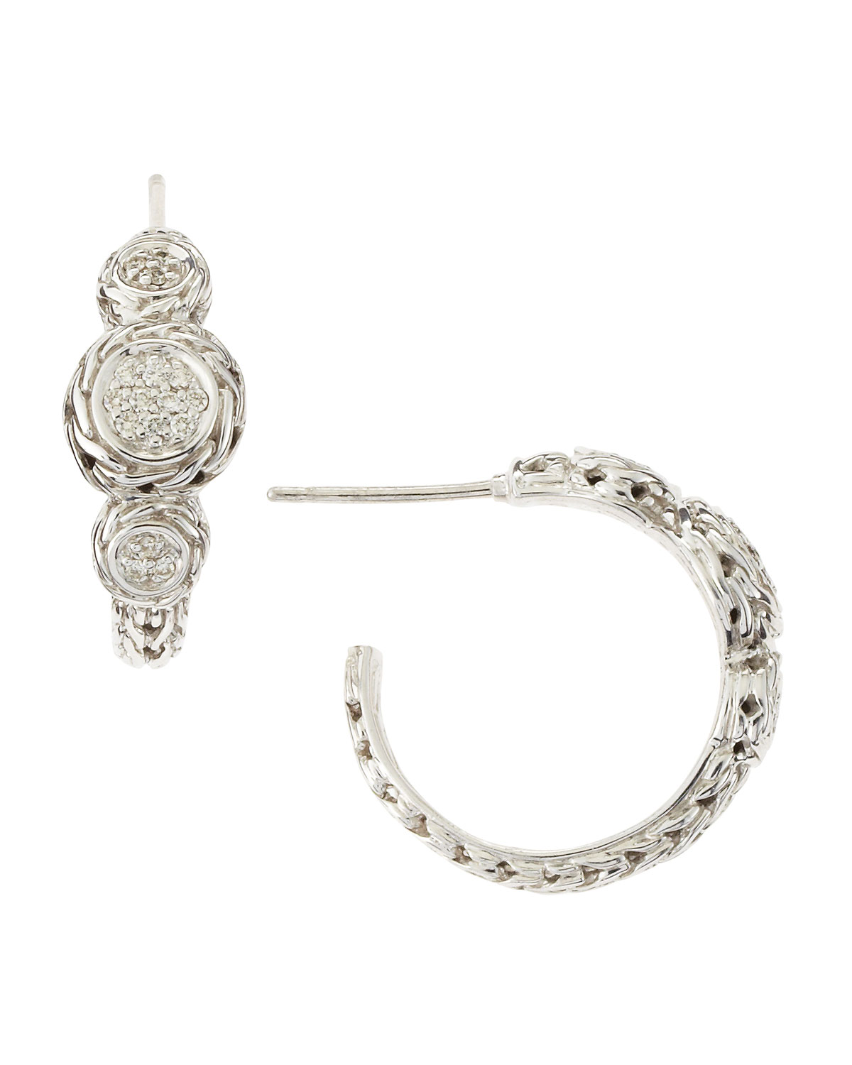 Silver hoop earrings - Balinese Women’s Sterling Silver Handcrafted Wide Band Ring