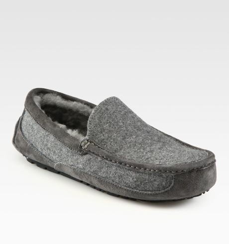 ugg ascot gray