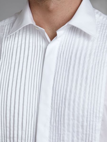 mens white dinner shirts