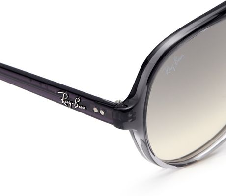 ray ban plastic aviators