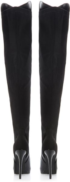 black thigh high boots steve madden