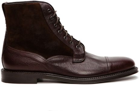 Fratelli Rossetti Orlov Lace Up Boots in Brown for Men