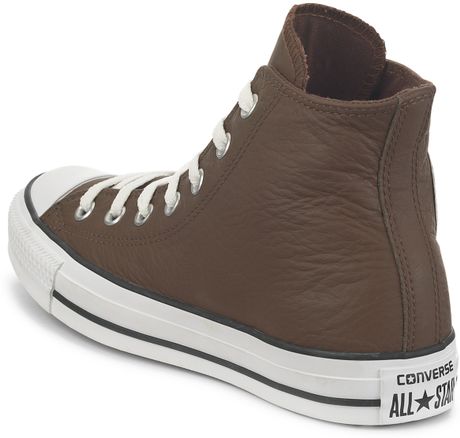 converse chucks all star slim ox leather brown