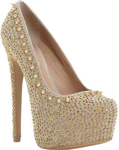 steve madden rhinestone platform