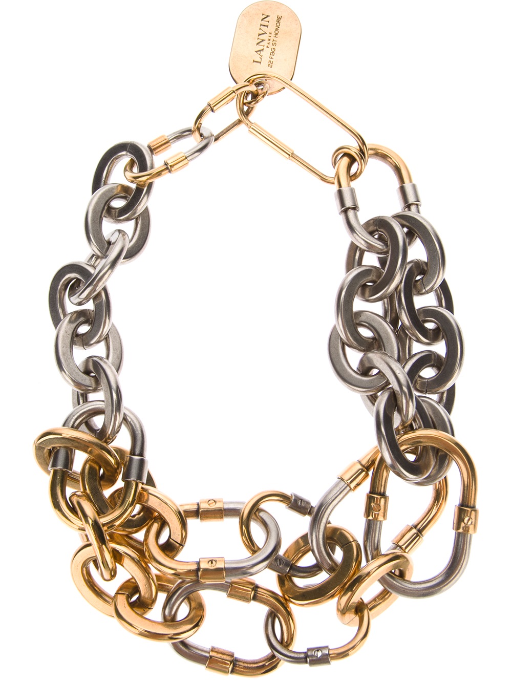 2014 new fashion necklace Vintage silver big chunky chains statement choker long necklaces 