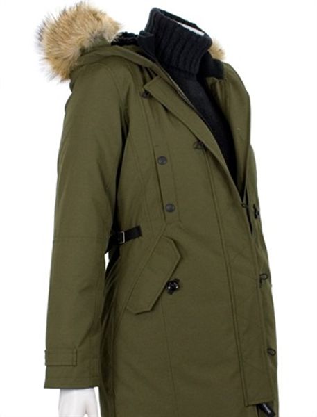 Canada Goose Kensington Parka In White Lyst