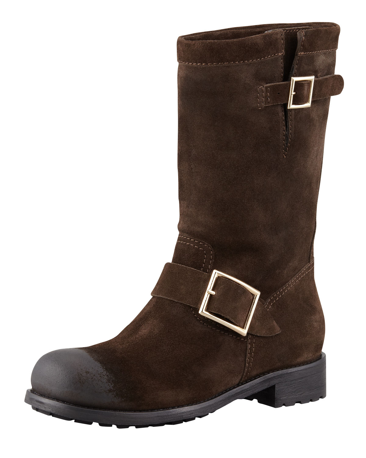 jimmy choo green boots