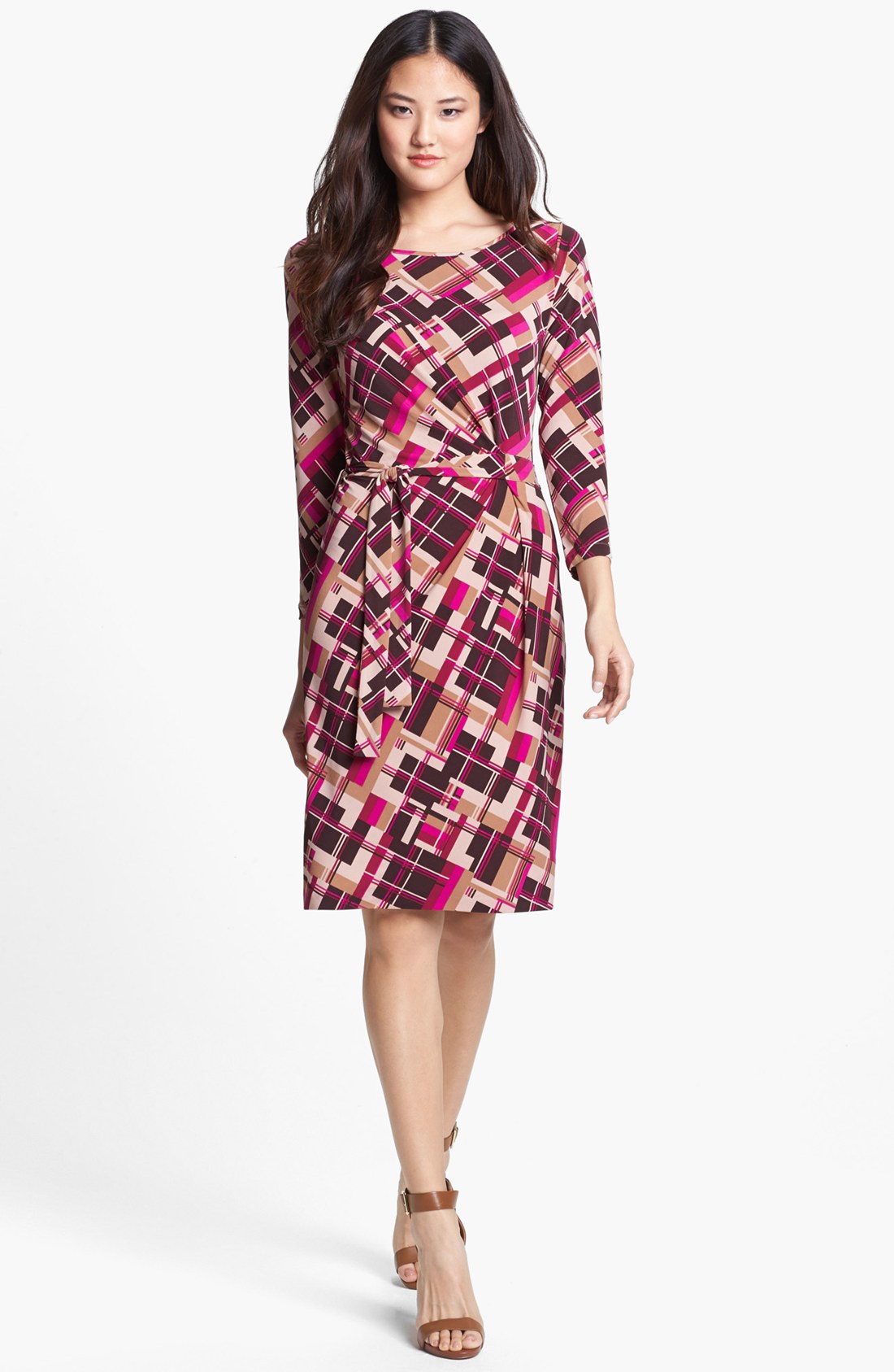 anne klein purple dress