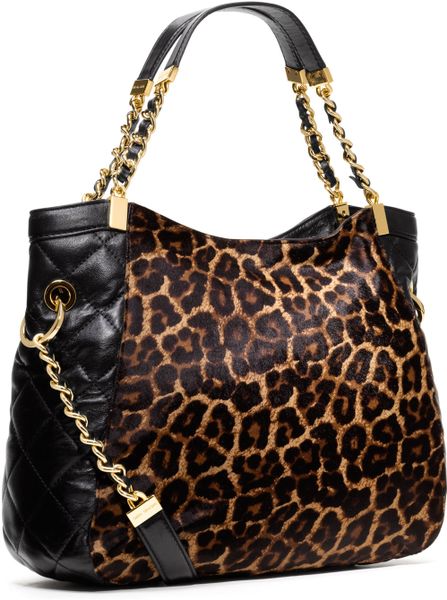 michael kors cheetah tote