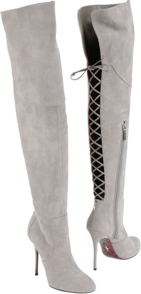 light grey boot