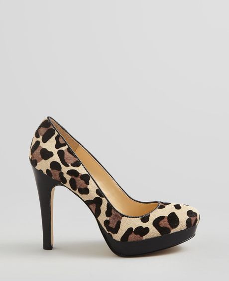 calvin klein tan heels