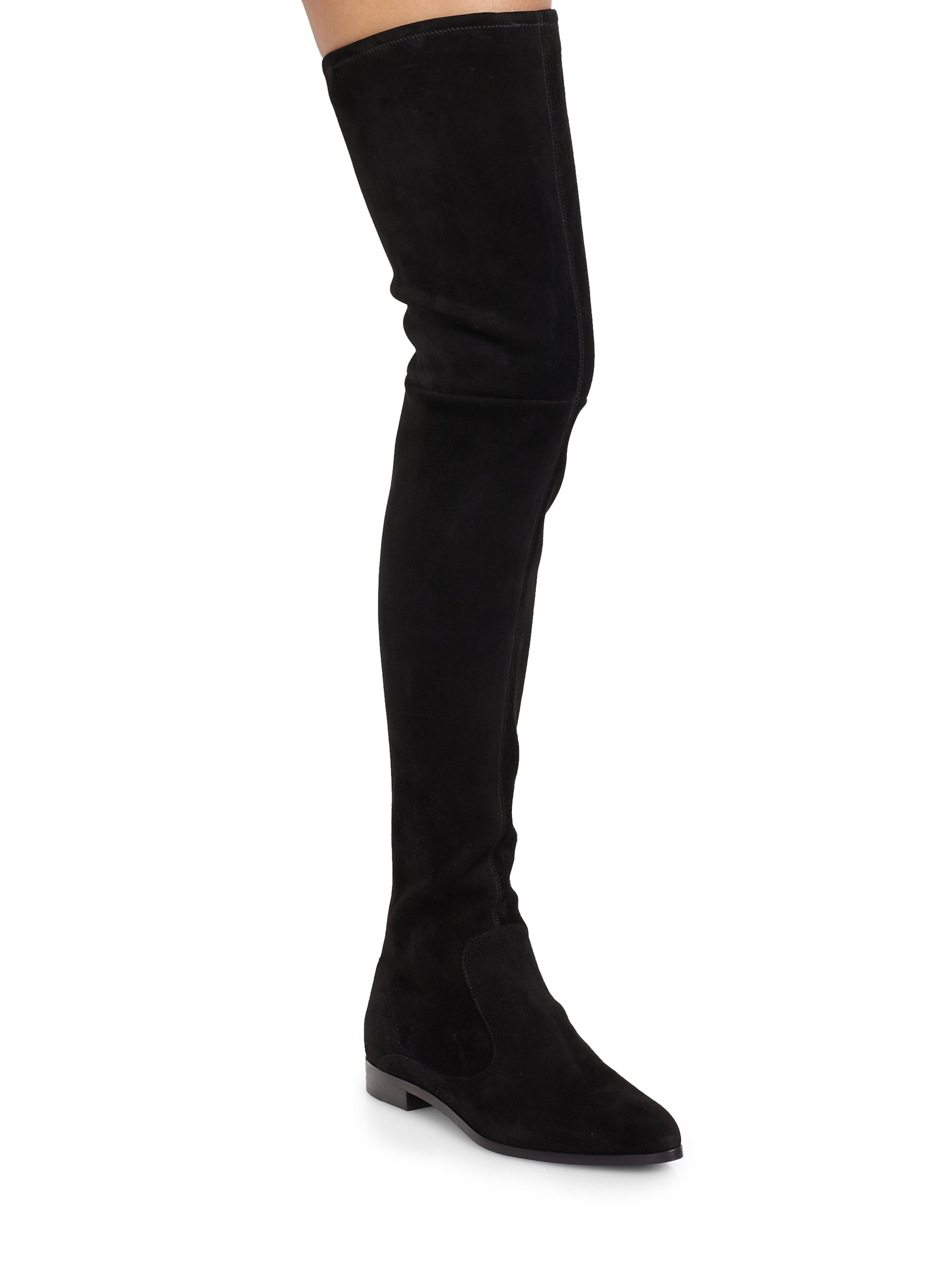prada over knee boots