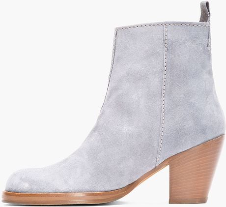 acne pistol suede ankle storm boots