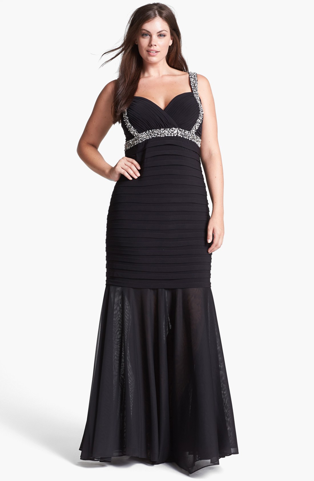 betsy & adam mermaid gown