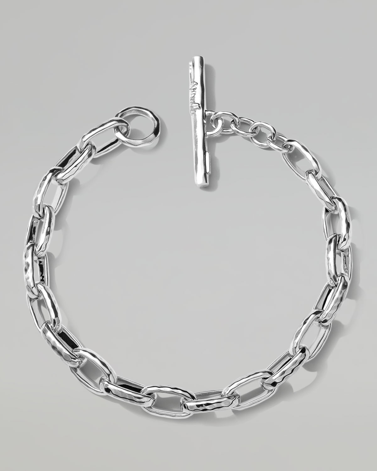 Ippolita Sterling Silver Thin Anchor Links Bracelet in Silver for Men