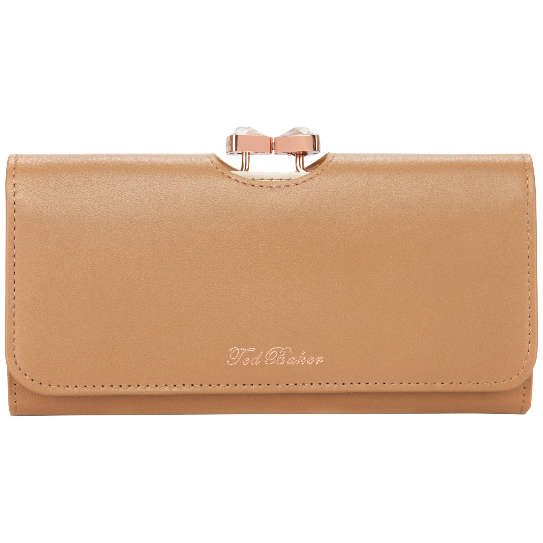 ted baker bow zip around matinee purse