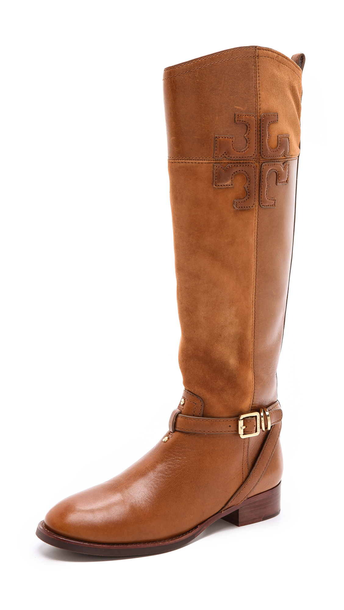 tan tory burch boots