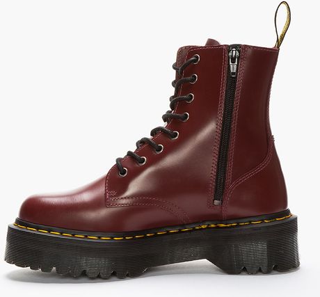doc martens jadon burgundy