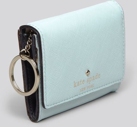 Kate Spade Wallet Cherry Lane Darla Small in Blue (Cy Blue) | Lyst