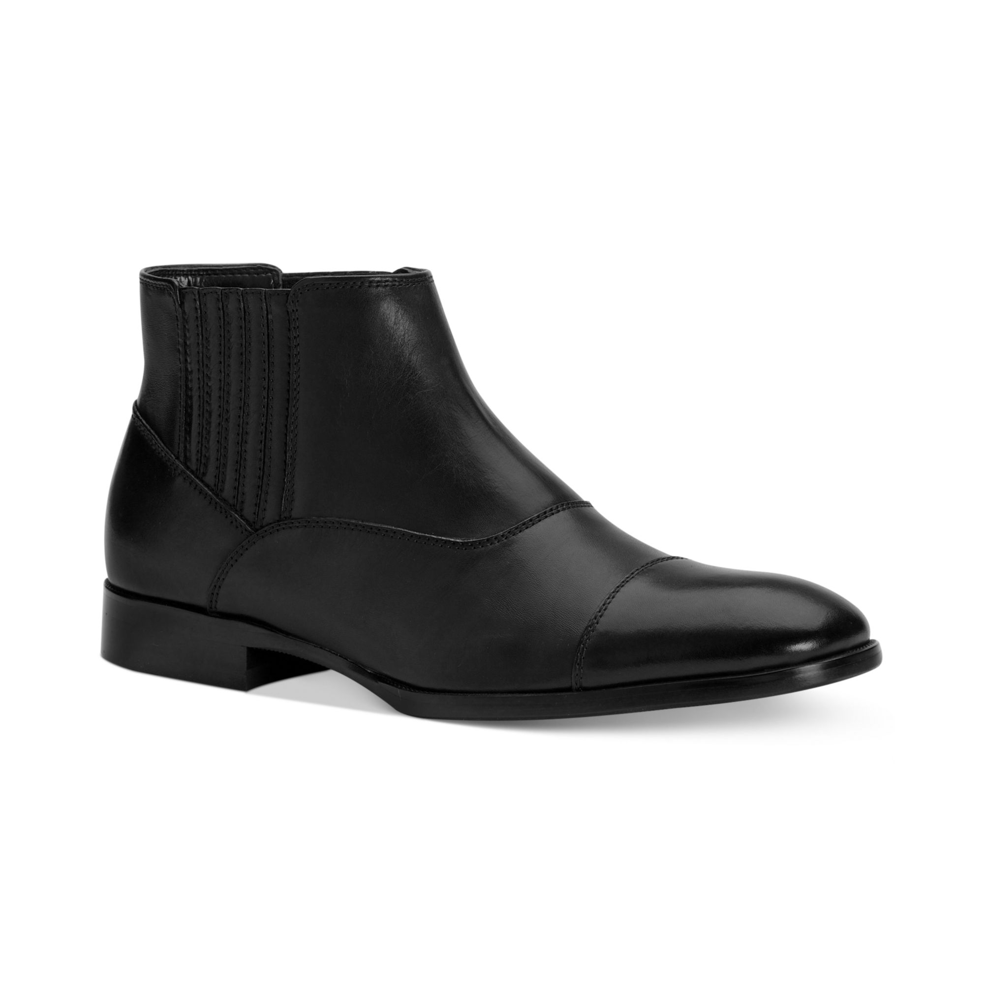 Calvin Klein Calvin Klein Mens Shoes Cecil Slipon Boots in Black for ...