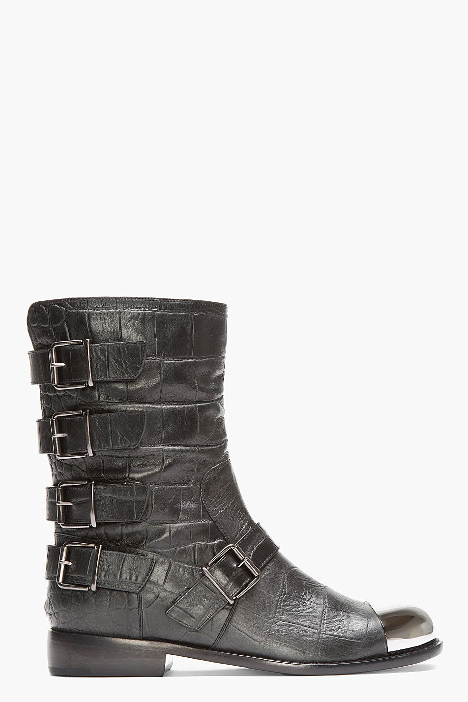 giuseppe zanotti black croc