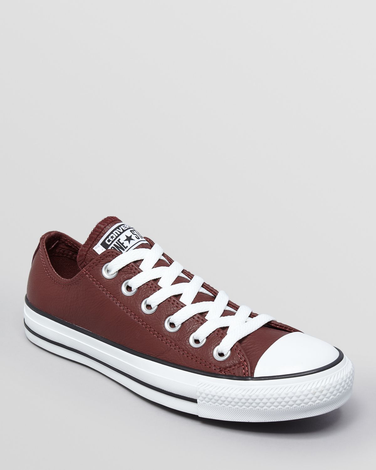 Converse Lace Up Sneakers All Star Leather Andorra in Converse Lace Up Sneakers All Star Leather Andorra in