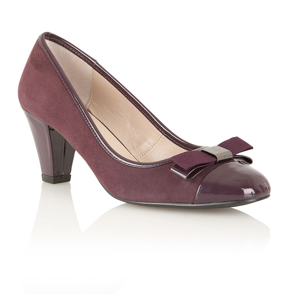 Lotus Cosmos Court Shoes in Purple | Lyst