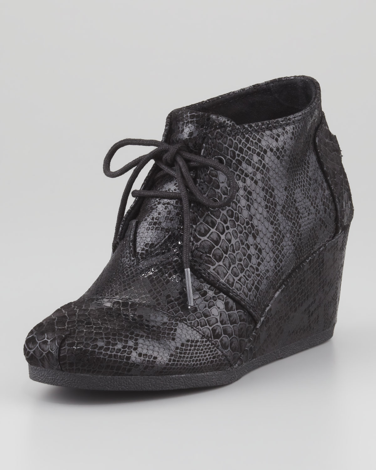 toms wedge bootie