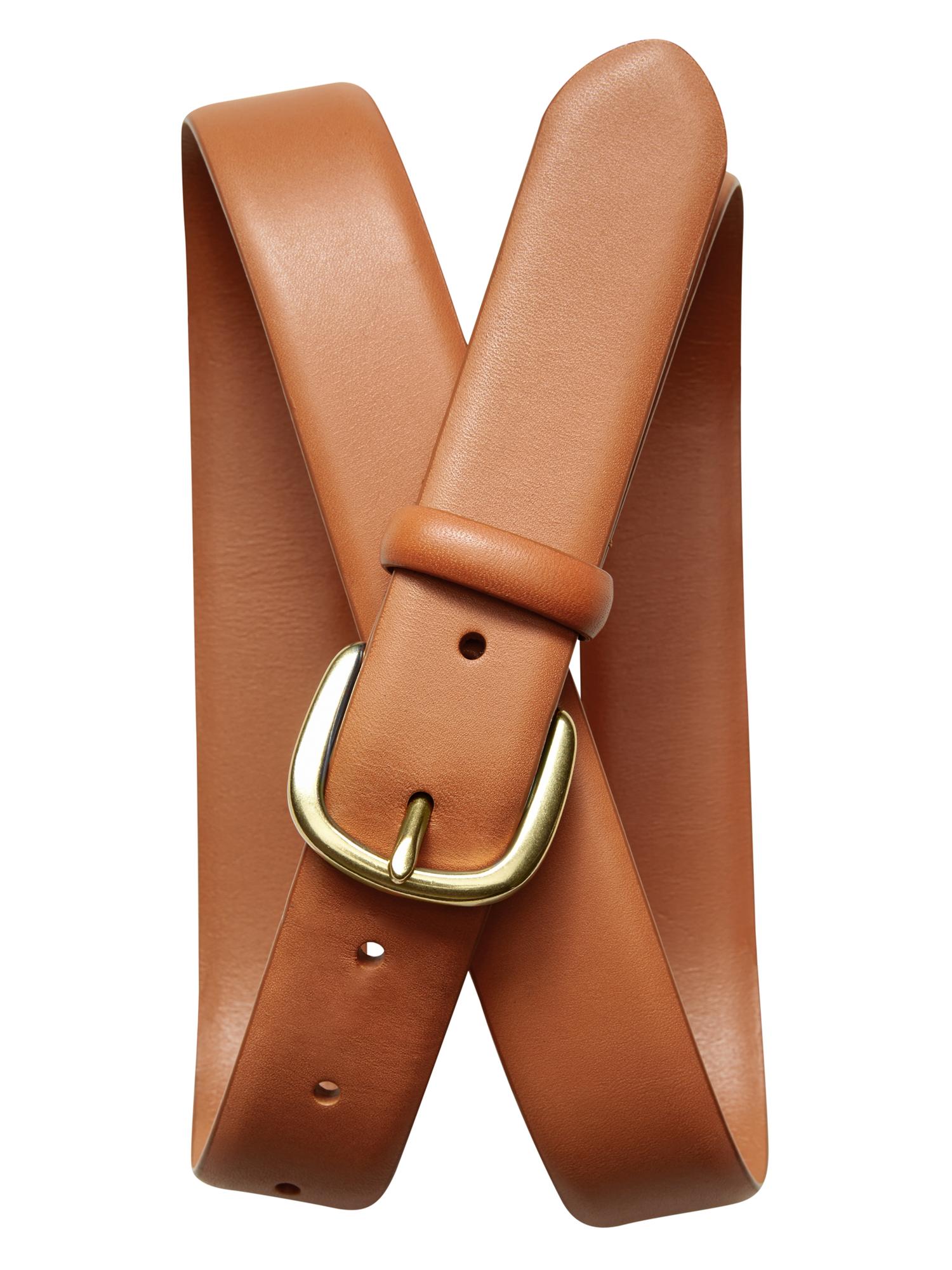 Banana Republic Leather Belt In Brown Cognac Lyst Banana Republic Leather Belt In Brown Cognac Lyst