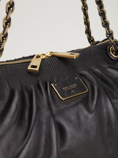 Marc Jacobs Chain Strap Shoulder Bag in Black | Lyst