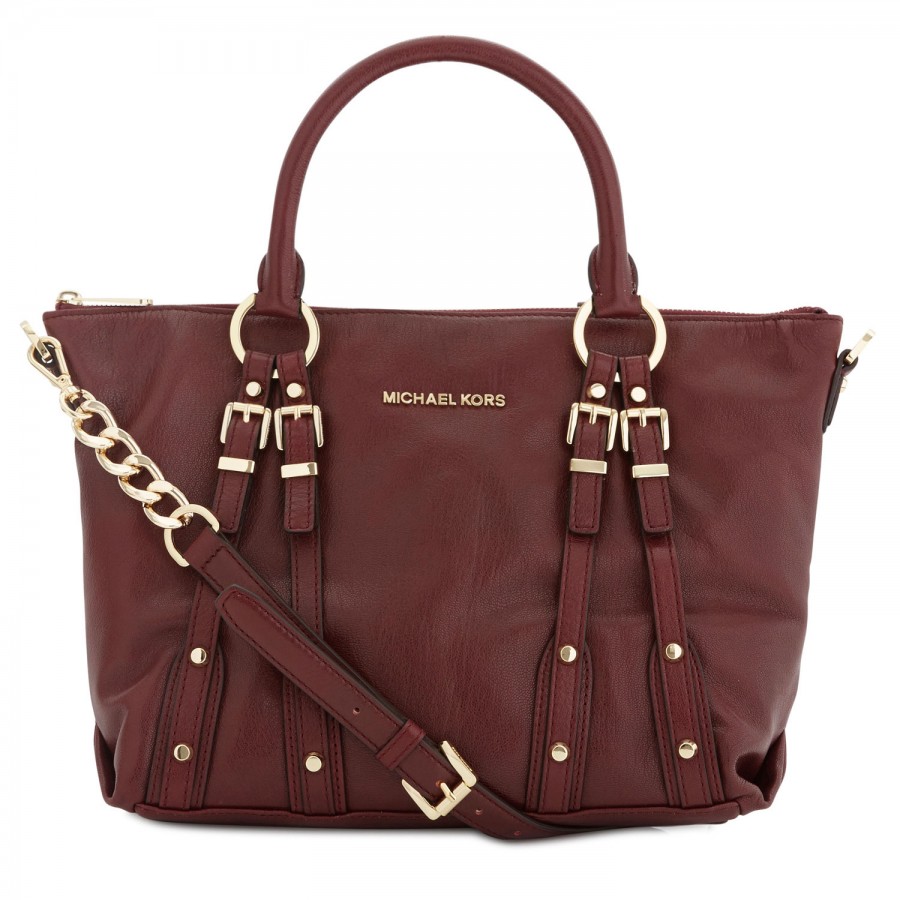 Michael Kors Burgundy Handbags | Semashow.com