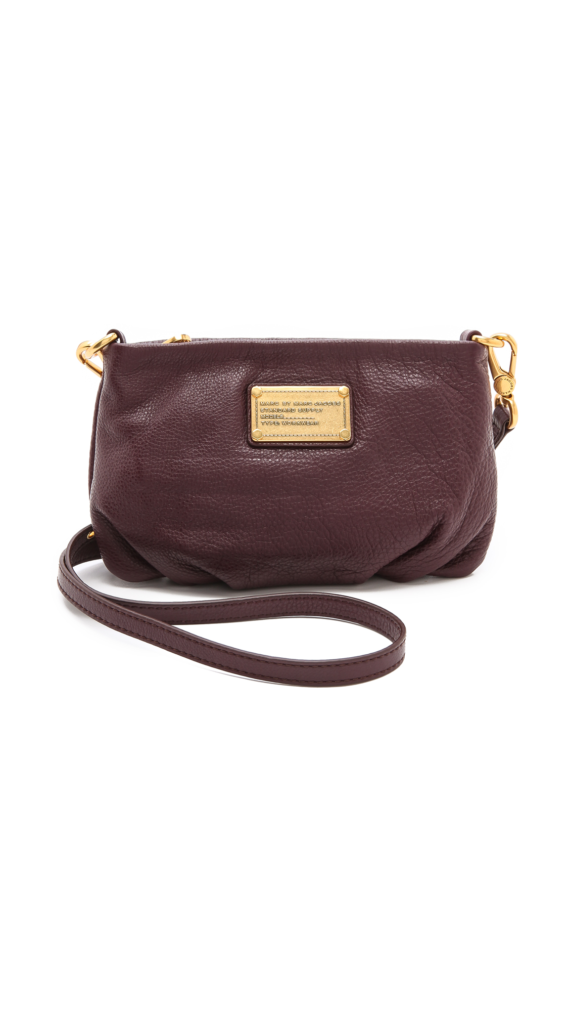 Marc By Marc Jacobs Classic Q Percy Cross Body Bag in Brown (Cardamom ...