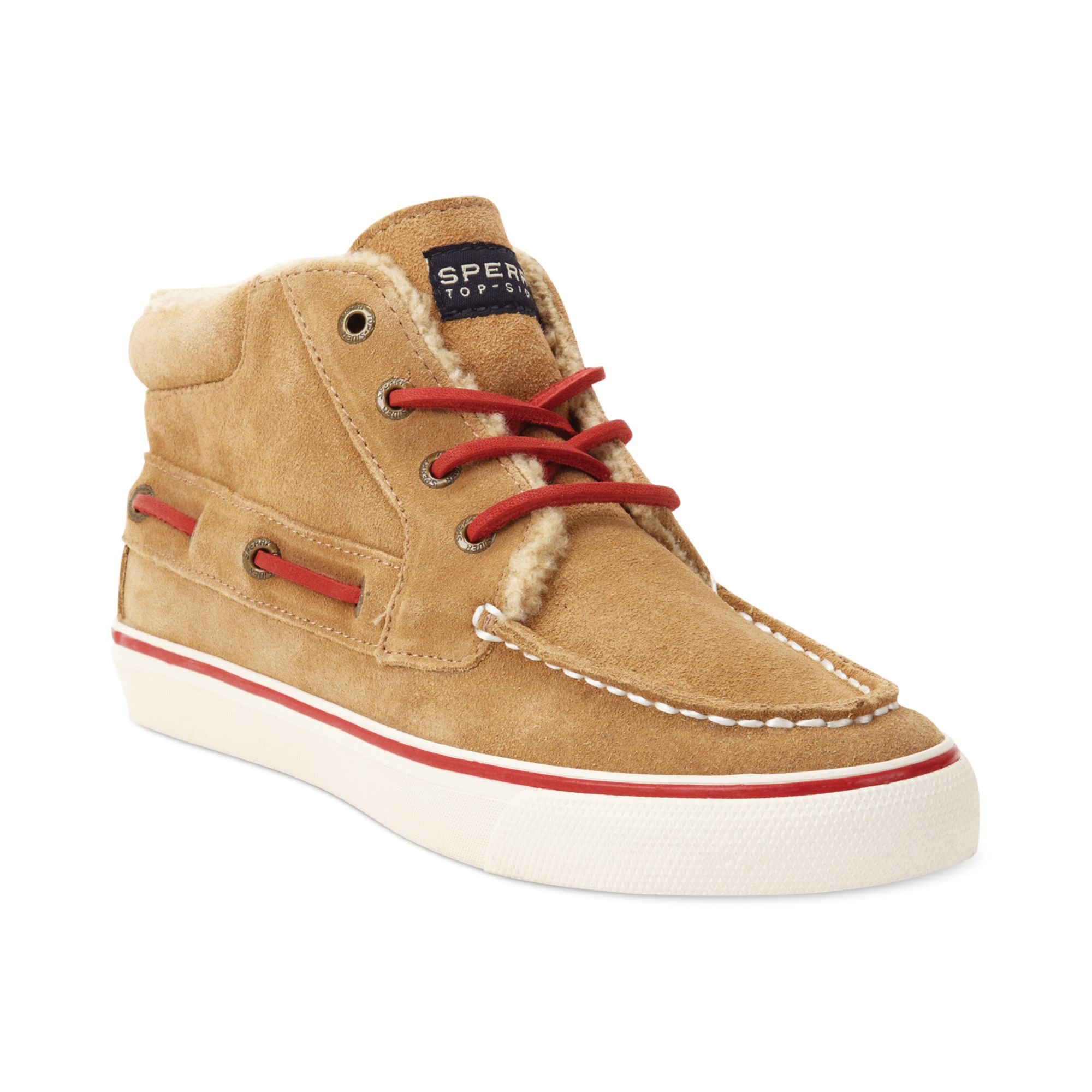 sperry top sider beige