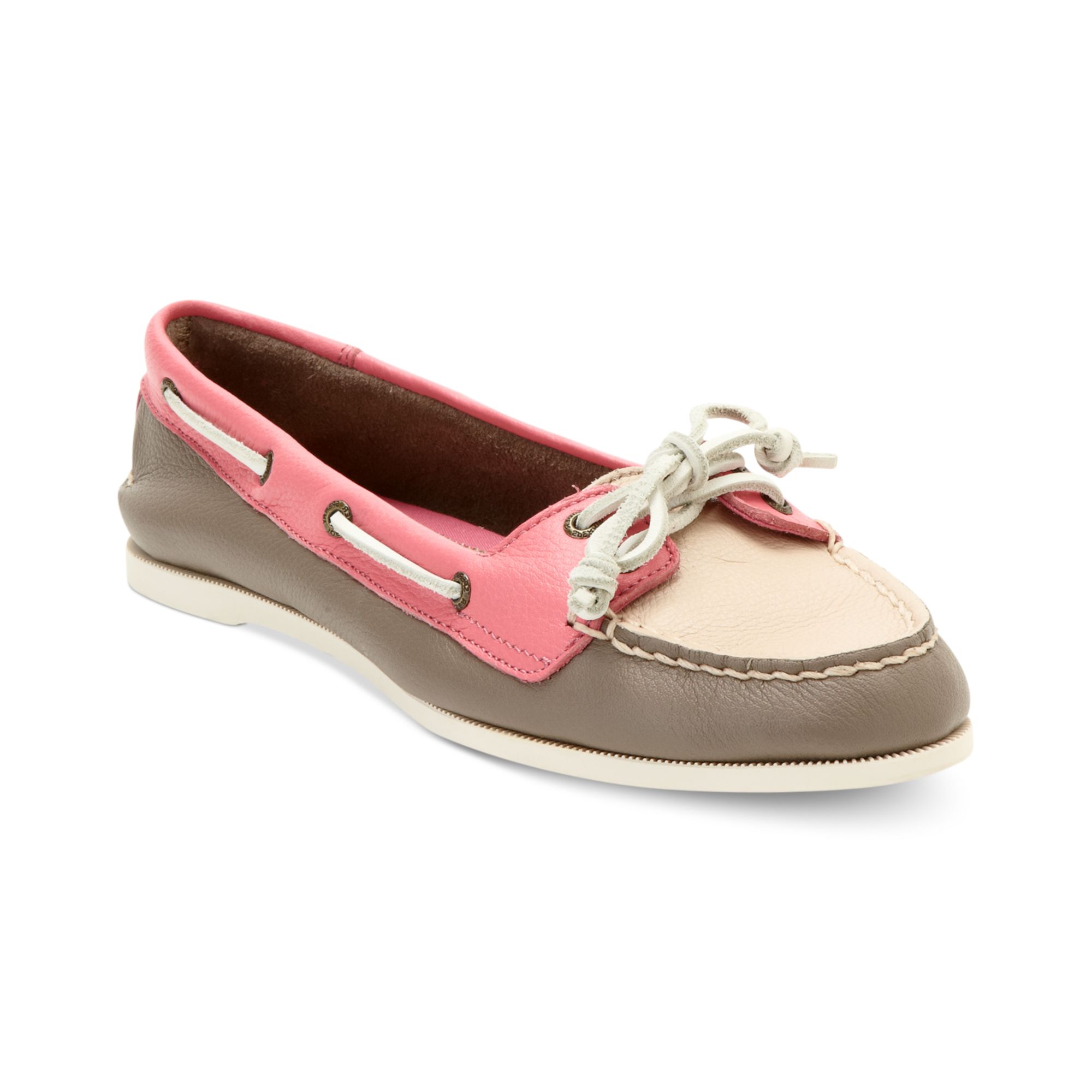 Sperry Topsider Audrey Boat Shoes in Pink for Men (Griege